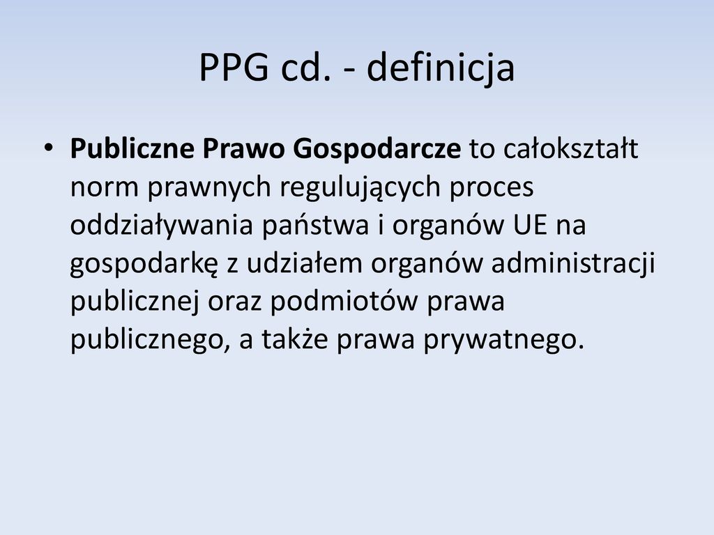 Publiczne Prawo Gospodarcze Ppt Pobierz